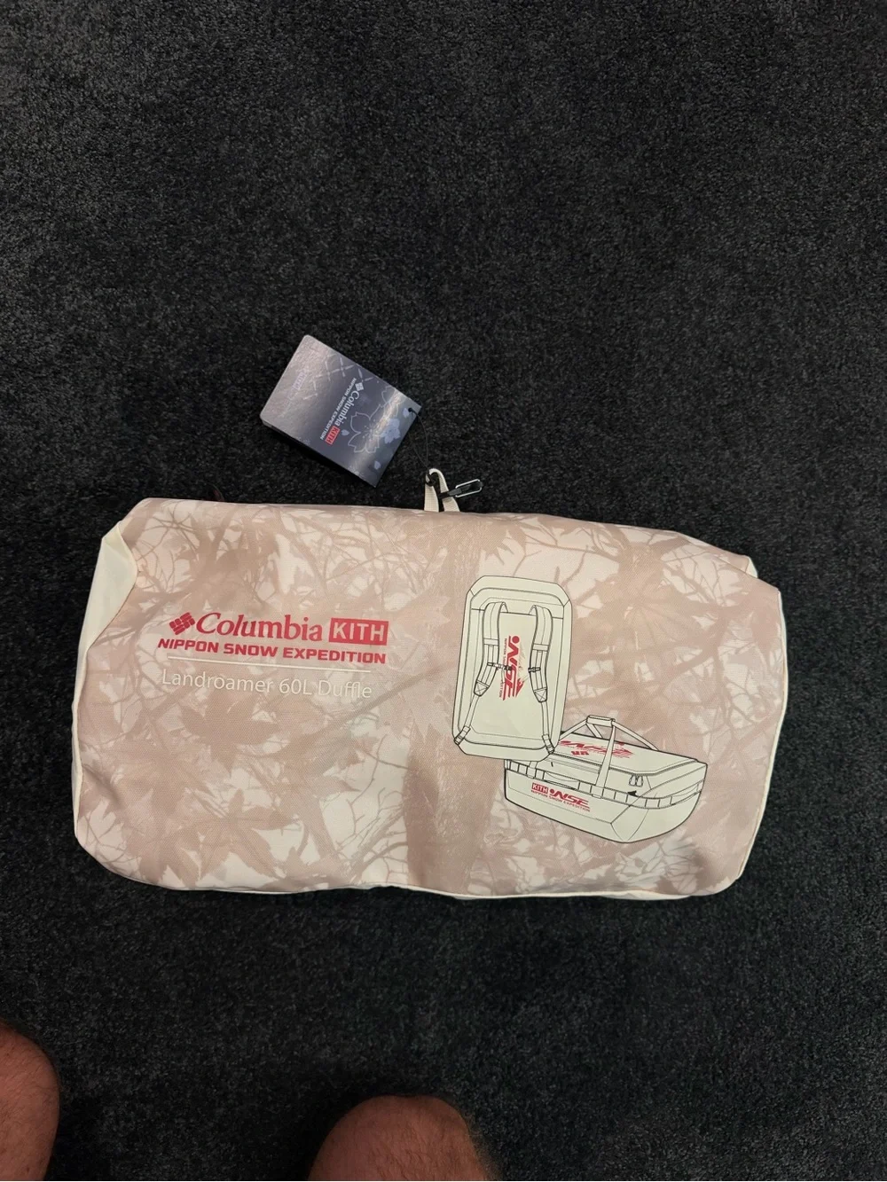 Kith for Columbia Duffle Bag - Beige